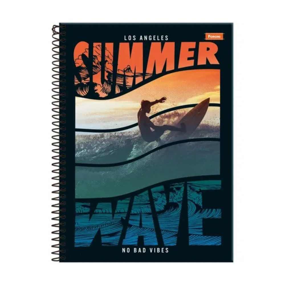 CADERNO 1X1 FREE WAVE C.D.